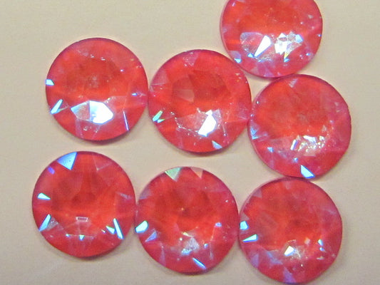 16ss CRYSTAL LOTUS PINK DeLITE FLATBACK European Rhinestones 1gr.