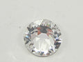 6pcs. 10mm CRYSTAL SEW ON 2 HOLE ROUND FLAT BACK PRECIOSA Rhinestones