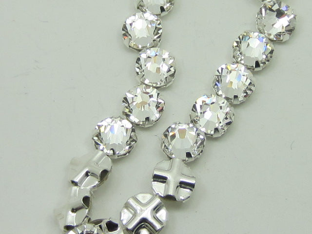 72 pcs. 12ss (3mm) CRYSTAL SEW ON/SETTING European Rhinestones