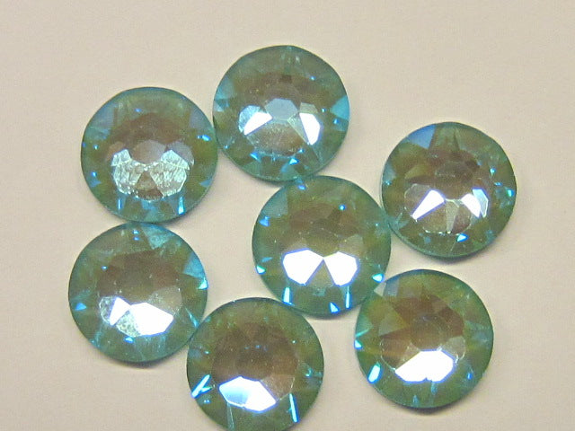 20ss CRYSTAL SILKY SAGE  DeLITE FLAT BACK European Rhinestones 72pcs