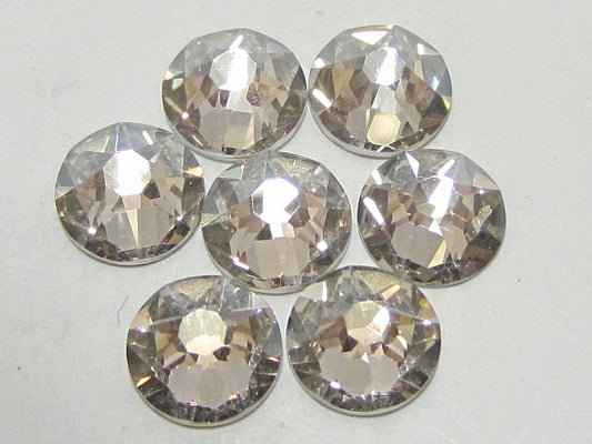 20ss CRYSTAL SILVER SHADE FLAT BACK STAR BRIGHT Rhinestones 72pcs.