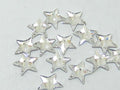 12 pcs. 5mm STARS CRYSTAL FLAT BACK European Rhinestones