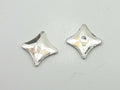 12 Pcs. 6mm STARLET CRYSTAL FLAT BACK European Rhinestones