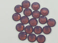 12ss CYCLAMEN OPAL FLAT BACK European Rhinestones 1gr.