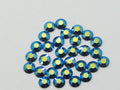 12ss DARK INDIGO AB HOT FIX European Rhinestones 1gr.