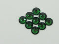 9ss DARK GREEN MOSS FLAT BACK European Rhinestones 1gr