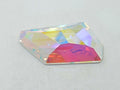 1 pc. 28x15.5mm DE-ART CRY AB FLAT BACK European Rhinestones