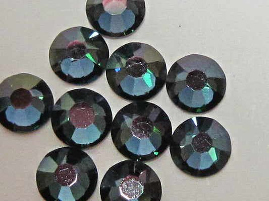 20ss DENIM BLUE IRIS MIST (maxima) FLAT BACK PRECIOSA Rhinestones 72pcs