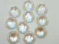 20ss ELECTRIC WHITE DeLITE FLAT BACK European Rhinestones 72pcs