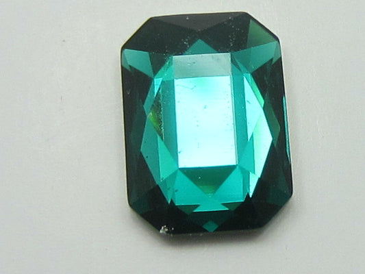 12pcs. EMERALD CUT 3.7X2.5mm EMERALD FLAT BACK STAR GRIGHT Rhinestones