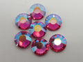 12ss FUCHSIA AB HOT FIX European Rhinestones 1gr.