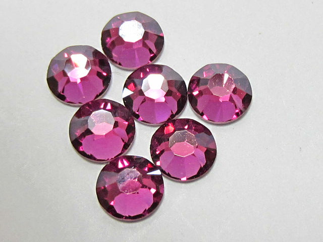20ss FUCHSIA IRIS MIST (maxima) FLAT BACK PRECIOSA Rhinestones 72pcs