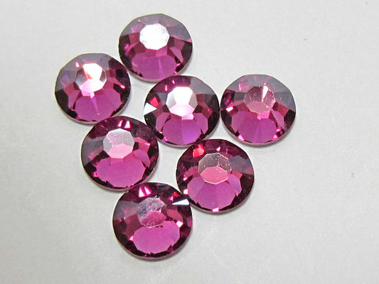 20ss FUCHSIA IRIS MIST (maxima) FLAT BACK PRECIOSA Rhinestones 72pcs