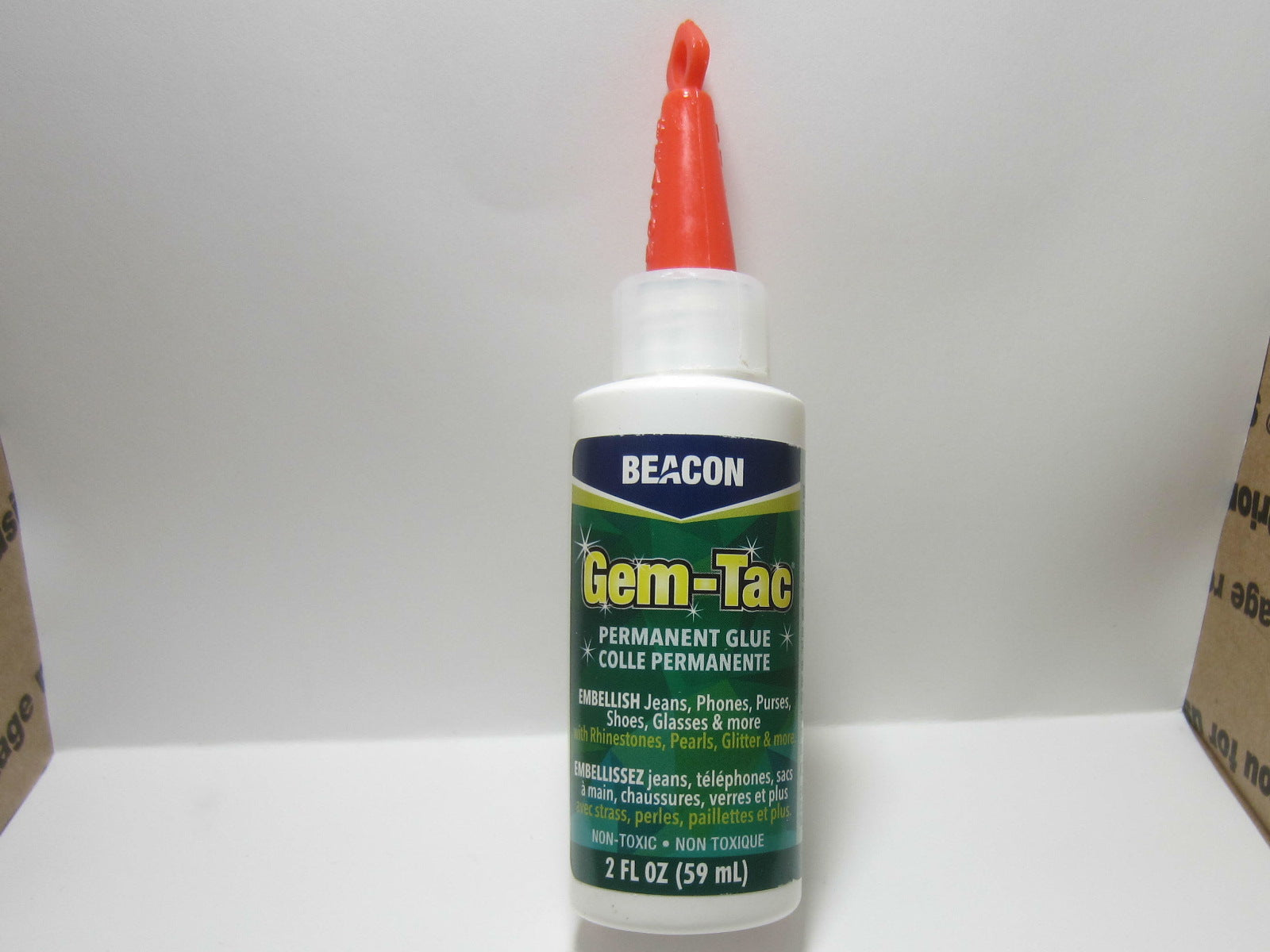 1 TUBE GEM-TAC 2oz GLUE