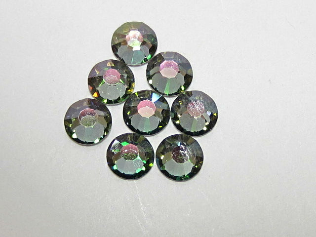 20ss GOLD QUARTZ IRIS MIST (maxima) FLAT BACK PRECIOSA Rhinestones 72pcs