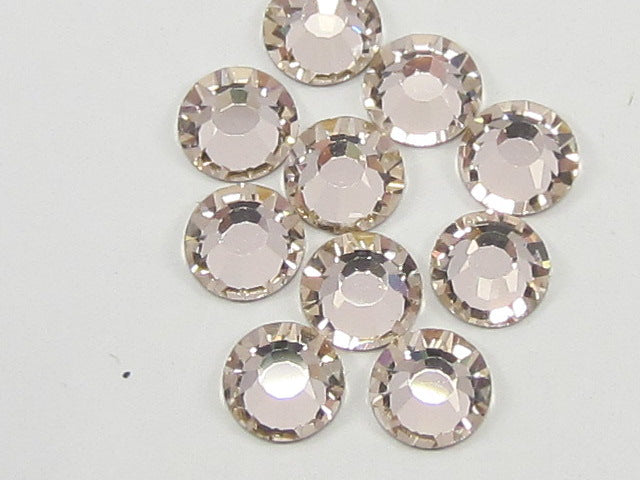 3ss GOLD QUARTZ (maxima) FLAT BACK PRECIOSA Rhinestones 1gr