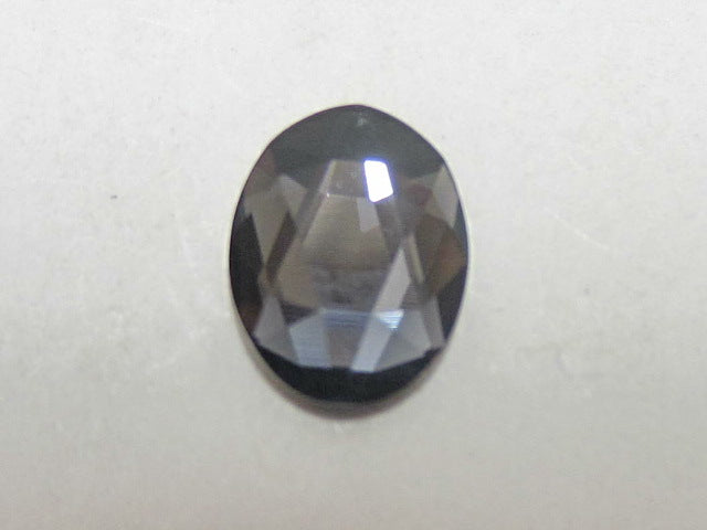 12 Pcs OVAL 8X6mm GRAPHITE FLAT BACK BRILLIANCE Rhinestones