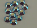 34ss GREIGE AB HOT FIX European Rhinestones 12pcs.