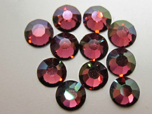 20ss HYACINTH MYSTIQUE (maxima) FLAT BACK PRECIOSA Rhinestones 72pcs