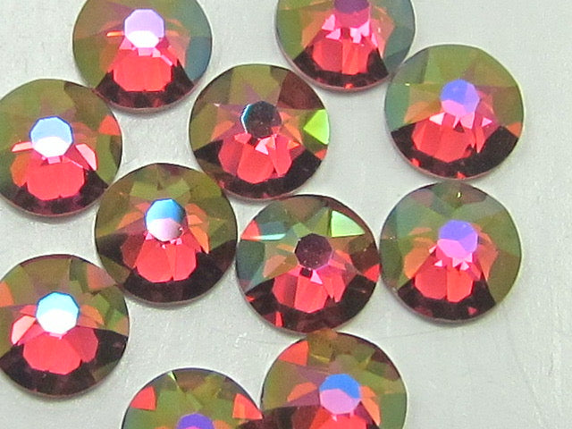 20ss INDIAN PINK CELADON FLAT BACK European Rhinestones 72pcs