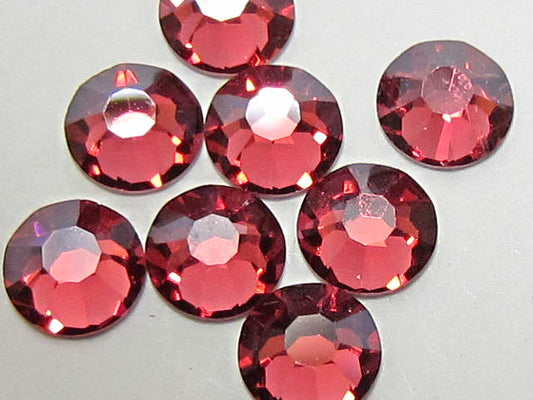 20ss INDIAN PINK MYSTIQUE (maxima) FLAT BACK PRECIOSA Rhinestones 72pcs