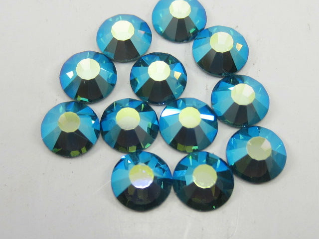 20ss INDICOLITE AB (viva) FLAT BACK PRECIOSA Rhinestones 72pcs
