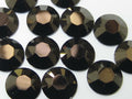 12ss JET NUT FLAT BACK BRILLIANCE  Rhinestones 1gr.