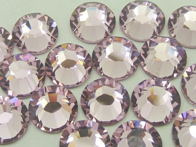 34ss LT. AMETHYST (viva) HOT FIX PRECIOSA Rhinestones 12pcs.