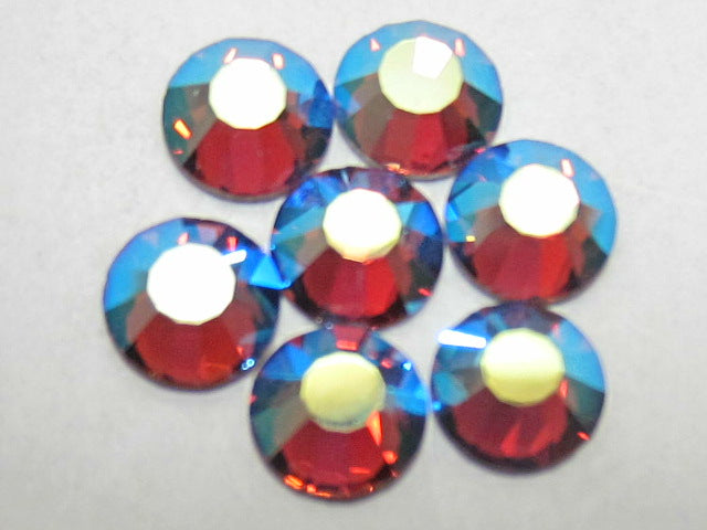 5ss LT. BURGUNDY AB (viva) FLAT BACK PRECIOSA Rhinestones 1gr.