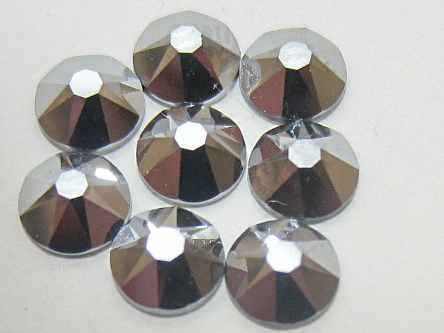 20ss LT. CHROME FLAT BACK STAR BRIGHT Rhinestones 72pcs.