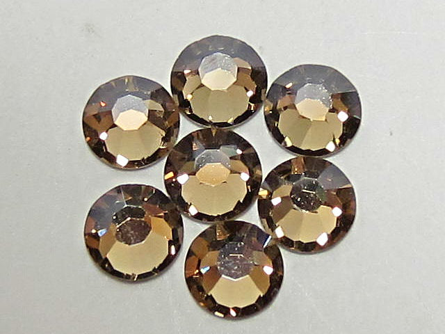 20ss LT. COLORADO TOPAZ MYSTIQUE (maxima) FLAT BACK PRECIOSA Rhinestones 72pcs