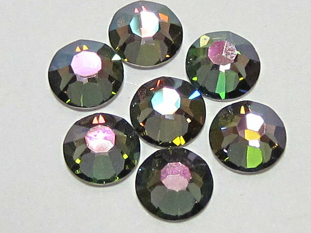 20ss LT. PEACH IRIS MIST (maxima) FLAT BACK PRECIOSA Rhinestones 72pcs