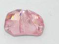 1 pc. 19x13mm DIVINE ROCK LIGHT ROSE SEW ON FLAT BACK European Rhinestones