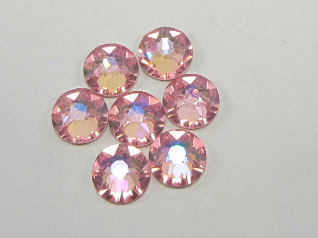 20ss LT. ROSE GLACIER BLUE FLAT BACK European Rhinestones 72pcs