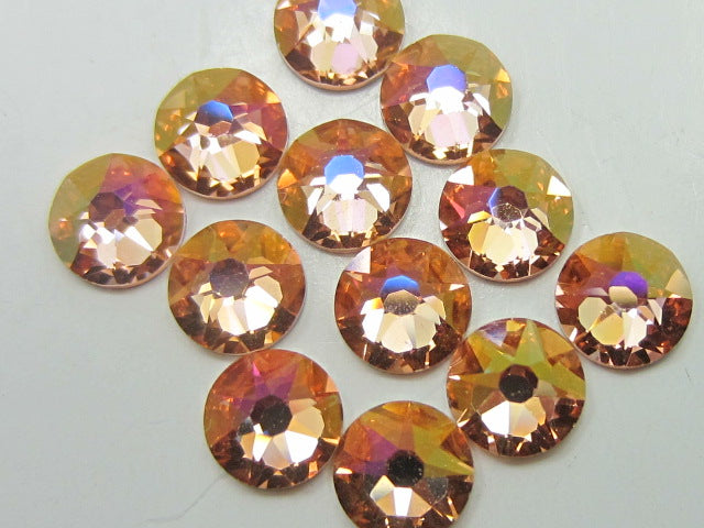 20ss LT. ROSE LEMON FLAT BACK European Rhinestones 72pcs