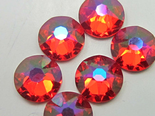20ss LT. SIAM GLACIER BLUE FLAT BACK BRILLIANCE Rhinestones 72pcs