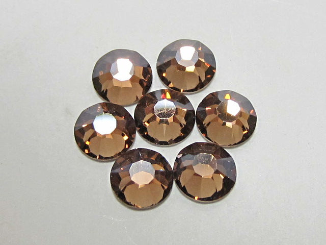 20ss LT. SMOKED TOPAZ MYSTIQUE (maxima) FLAT BACK PRECIOSA Rhinestones 72pcs