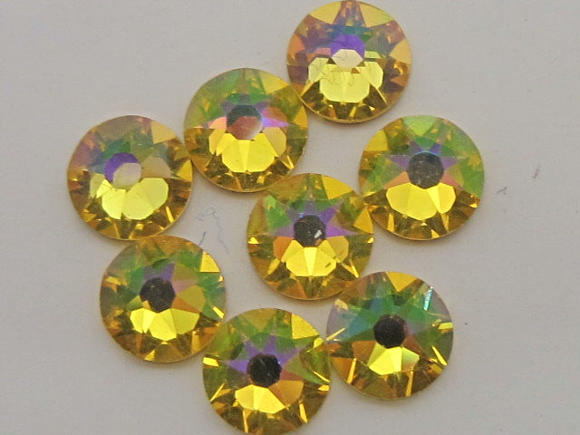 7ss LT. TOPAZ GLACIER BLUE FLATBACK European Rhinestones 1gr.