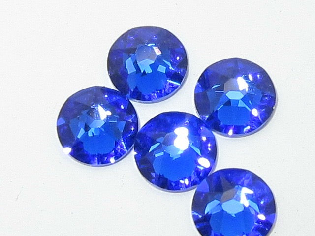 20ss MAJESTIC BLUE FLAT BACK BRILLIANCE  Rhinestones 72pcs.