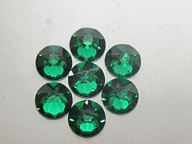 20ss MAJESTIC GREEN FLAT BACK BRILLIANCE Rhinestones 72pcs