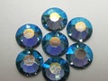 7ss MALIBU BLUE AB (viva) FLAT BACK PRECIOSA Rhinestones 1gr.