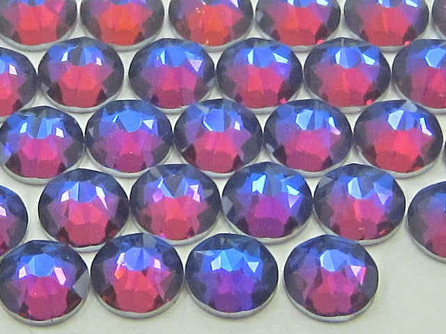 16ss MERIDIAN BLUE FLAT BACK BRILLIANCE Rhinestones 1gr.