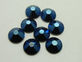 6ss METALLIC BLUE  HOTFIX European Rhinestones 1gr.