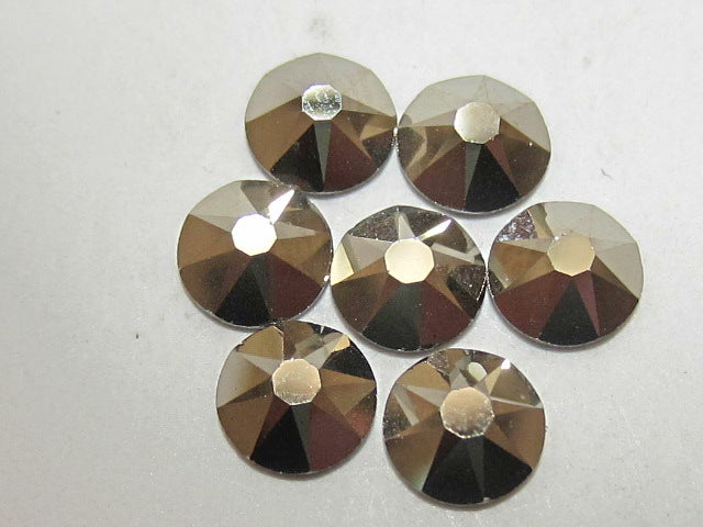 3ss METALLIC LIGHT GOLD FLAT BACK European Rhinestones 1gr