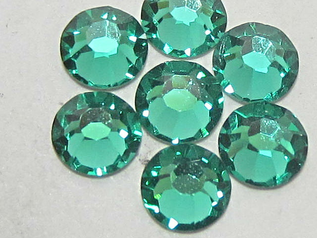 20ss MINT GREEN  (viva) FLAT BACK PRECIOSA Rhinestones 72pcs