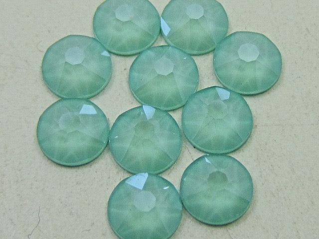 20ss MINT GREEN (maxima) FLAT BACK PRECIOSA Rhinestones 72pcs