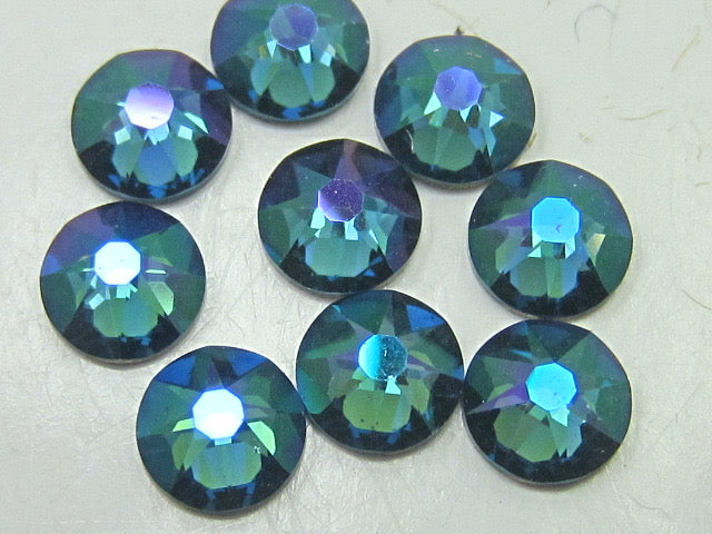 16ss MONTANA GLACIER BLUE FLAT BACK European Rhinestones 1gr.