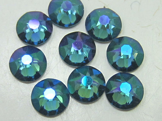 16ss MONTANA GLACIER BLUE FLAT BACK European Rhinestones 1gr.