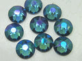 9ss MONTANA GLACIER BLUE FLAT BACK European Rhinestones 1gr