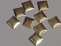 1gr NAILHEAD 3mm SQUARE GOLD HOTFIX
